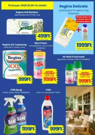 Magnetic akciós újság hét 41 Oldal 13: Cillit Bang tisztító spray €1.199,00, Cillit vízkő-és rozsdaoldó €999,00