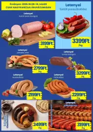 Magnetic akciós újság hét 41 Oldal 3: Letenyei disznótoros vcs. €24.999,00, Letenyei grillkolbász €3.199,00