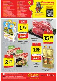 Gram Market gazetka tydzień 41 Strona 16: Tortilla pszenna Tortillove €2,99, Olej rzepakowy uniwersalny Marlibo €3,99