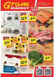 Gram Market gazetka tydzień 41 Strona 1: Ser topiony Serenada do tostów gouda z szynką €3,49
