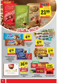 Gram Market gazetka tydzień 41 Strona 10: Praliny Lindor Milk Lindt €21,99, Baton Lion €1,99