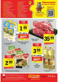Gram Market gazetka tydzień 41 Strona 16: Tortilla pszenna Tortillove €2,99, Olej rzepakowy uniwersalny Marlibo €3,99