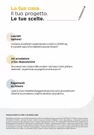 Volantino Ricci Casa Pagina 2: La tua casa. Il tuo progetto. Le tue scelte. Lasciati ispirare! Centinaia di ambienti