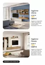 Volantino Ricci Casa Pagina 8: FINANZIAMENTO 24 MESI A INTERESSI ZERO Soggiorno Liberia 2.790 € -35% 1.814 € Soggiorno