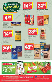 EuroSPAR gazetka Strona 16: Kawa ziarnista Prima Aroma Gold €49,99, Praliny Lindor Lindt €24,99