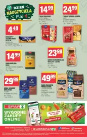 EuroSPAR gazetka Strona 16: Kawa ziarnista Prima Aroma Gold €49,99, Praliny Lindor Lindt €24,99