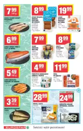 EuroSPAR gazetka Strona 8: Łosoś norweski wędzony na zimno Mowi €19,99, Łosoś brzuszki wędzony na gorąco Kohler €5,49