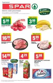 Spar gazetka Strona 1: Sok 100% jabłko Tymbark karton €4,29, Ćwiartka z kurczaka €5,99