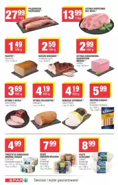Spar gazetka Strona 4: Pasztet Indykpol €1,49, Tuńczyk w kawałkach Admirał Franco €4,99
