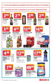 Spar gazetka Strona 7: Zawieszka do toalet Bref €13,99, Wkład do znicza olejowy 5 dni spalania Domio €4,49