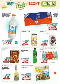 Volantino Gala Supermercati Pagina 4: Acqua minerale naturale Sant'Anna €3,99, Fitness Mix Fatina €1,65
