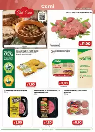 Volantino Gala Supermercati Pagina 9: Spezzatino di bovino adulto €11,90, Hamburger di bovino adulto Sashi Ambrosini €4,80