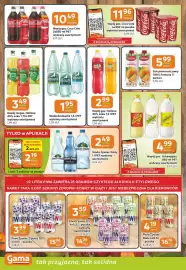 Gama gazetka Strona 10: Woda Rodowita €1,95, Napój gaz. Coca Cola €10,49