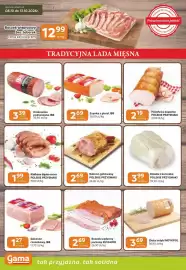 Gama gazetka Strona 2: Baleron gotowany POLSKIE PRZYSMAKI €2,69, Kiełbasa Śląska extra €1,99