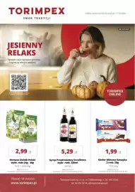 Torimpex gazetka Strona 1: Kinder Mleczna Kanapka €1,99, Herbata Zielnik Polski €2,99