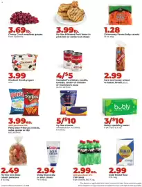 Hy-Vee weekly ad week 41 Page 2: Cat & Perind Baby CARROTS 3.69 Ib. Cherry Crush seedless grapes from California 3.99 Ib
