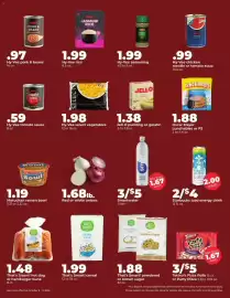 Hy-Vee weekly ad week 41 Page 4: HyVee PORK & BEANS INTOMATO SAUCE HyVea JASMINE RICE AET HY S5-04 90 По ITALIAN MANOVINC