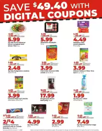 Hy-Vee weekly ad week 41 Page 7: SAVE $49.40 WITH DIGITAL COUPONS SWEET SEEDLESS LOLLIPEPPERS MINE PEPPERS 6.99 with -1.00