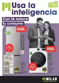 Catálogo Milar Página 1: Lg - combi gb583x2zpyy €699,00, Lg - lavadora f4x5009tlb €499,00
