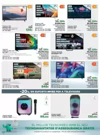 Catálogo El Corte Inglés Página 10: Sony - televisor led €849,00, Vieta - altaveu portatil €99,99