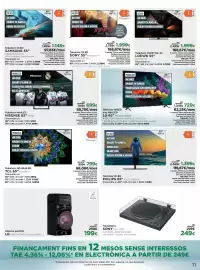 Catálogo El Corte Inglés Página 11: Lg - televisor qned 65 65qnedq8566b €729,00, Sony - tocadiscos €249,00