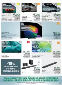 Catálogo El Corte Inglés Página 13: Lg - televisor qned-miniled 75 75qned87b6a €1.079,00, Lg - barra de so €699,00