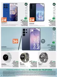 Catálogo El Corte Inglés Página 4: Motorola - moto ai 24 gb ram €449,99, Samsung - galaxy s26 ultra €1.349,00