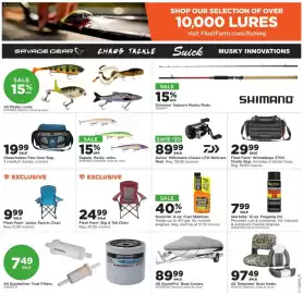 Mills Fleet Farm weekly ad week 41 Page 17: Starbrite fogging oil €7,99, Starbrite fuel stabilizer €9,47