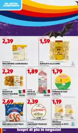 Volantino ALDI settimana 42 Pagina 10: Il Podere pasta di salsiccia €1,89, Camembert francese Roi de Trefle €2,39