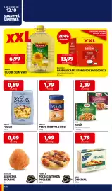 Volantino ALDI settimana 42 Pagina 18: Voiello Fusilli €0,89, Pan del Dì Focaccia Tonda Pugliese €1,99