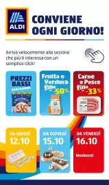 Volantino ALDI settimana 42 Pagina 2: ALDI CONVIENE OGNI GIORNO! Arriva velocemente alla sezione che più ti interessa con un