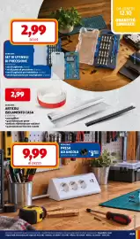 Volantino ALDI settimana 42 Pagina 27: Articoli isolamento casa €2,99, Workzone set di utensili di precisione €2,99