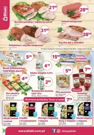 Bliski gazetka Strona 2: Pierogi z kapustą i mięsem €17,76, Śmietanka Łaciate UHT 12% €2,99