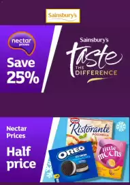 Sainsbury's leaflet week 41 Page 1