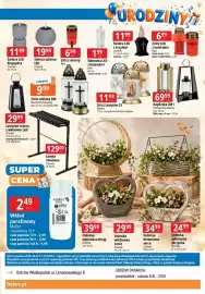 E.Leclerc gazetka | Ostrow Wielkopolski Strona 29: Lampion czarny z wkładem LED Chomik €29,99, Ławka składana Chomik €129,00