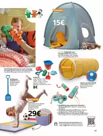 Catálogo IKEA Página 21: Sandig €2,50, Trenta de juguete €15,00