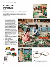 Catálogo IKEA Página 22: Juego básico tren €10,00, Heros bajado el precio €25,00