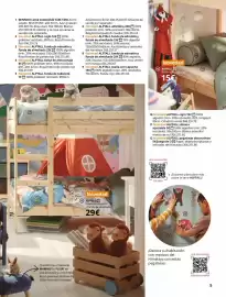Catálogo IKEA Página 5: Funda de edredon y funda de almohada €29,00, Toalla con capucha €15,00