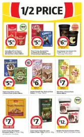Coles catalogue week 41 Page 40: Connoisseur Ice Cream Tub €6,50, Oreo Cones, Sandwiches or Nestle Kit Kat Sticks €5,75