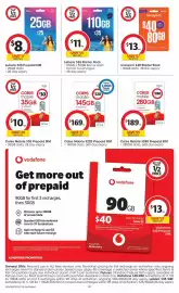 Coles catalogue week 41 Page 49: Coles Mobile 145GB €169,00, Coles Mobile 280GB Prepaid SIM €189,00