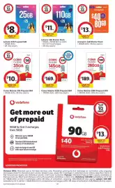 Coles catalogue week 41 Page 49: Coles Mobile 145GB €169,00, Coles Mobile 280GB Prepaid SIM €189,00