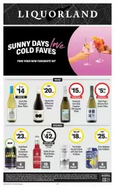 Coles catalogue week 41 Page 52: Rock Paper Scissors Brut Cuvee €5,90, Lana's Bike Sauvignon Blanc €14,00