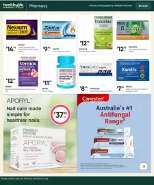Healthy Life catalogue Page 12: Anthel 250mg 6 Tablets €11,95, Dulcolax Bisacodyl 5mg €12,95