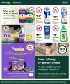 Healthy Life catalogue Page 18: Bioglan Active Magnesium Cream €15,39, Isocol Antiseptic Rubbing Alcohol Lotion €11,22