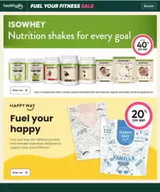 Healthy Life catalogue Page 4: Happy Way Vanilla