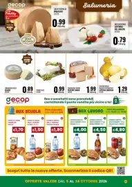 Volantino Gecop Pagina 11: Formaggio D.O.P. Asiago L'Etto €0,89, Primo sale €0,99