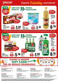 Volantino Gecop Pagina 20: Foxy Cotton carta igienica €1,31, Nelson Detersivo Piatti €0,76