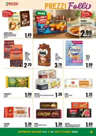 Volantino Gecop Pagina 3: Gentilini Fette biscottate classiche €1,39, Grisbi frollini ripieni vari tipi €1,39
