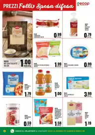 Volantino Gecop Pagina 6: Selex panzerottini pomodoro e mozzarella €1,59, Scamorza affumicata/bianca Selex €1,99