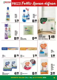 Volantino Gecop Pagina 7: Amico Mio mousse €0,49, Selex tovaglioli bianchi €0,89